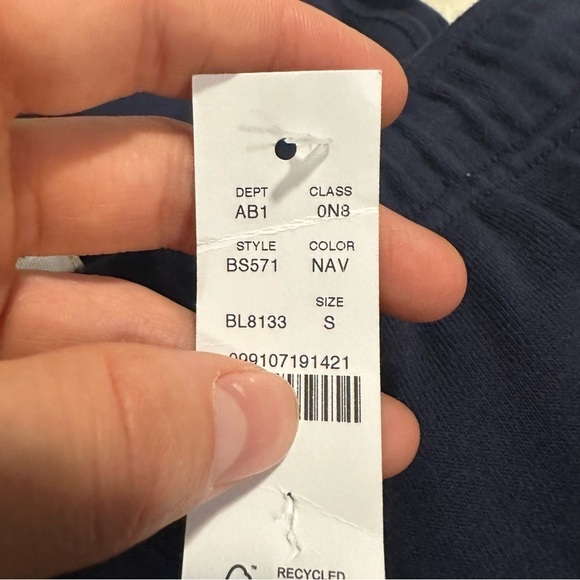 J crew Heritage brushed rib-knit jogger pant navy - Picture 6 of 6